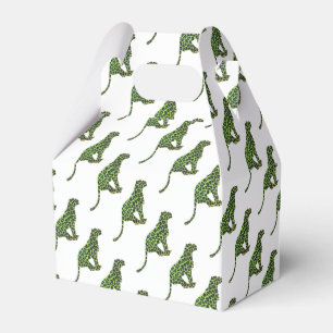 Ballotins Silhouette Leopard noir et vert