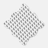 Ballotins Silhouette noir et gris clair Zebra (Déplié)