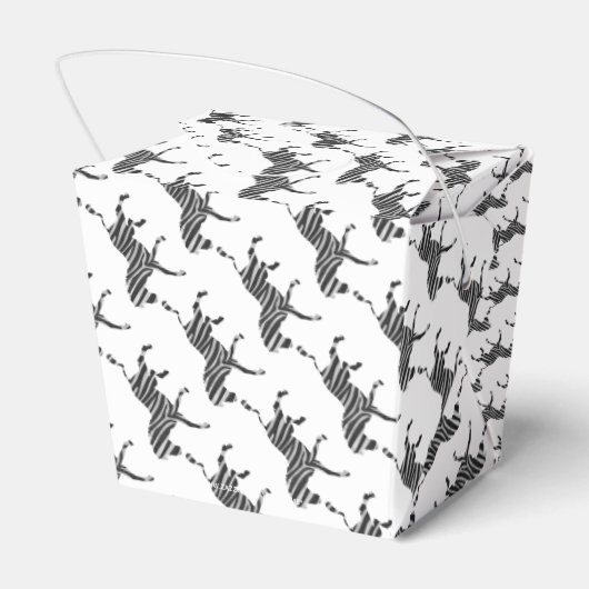 Ballotins Silhouette noir et gris clair Zebra (Arrière)