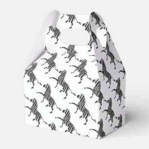 Ballotins Silhouette noir et gris clair Zebra