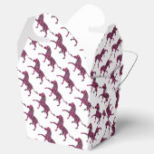 Ballotins Silhouette noire et rose chaud Zebra (Ouvert)