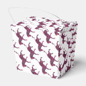 Ballotins Silhouette noire et rose chaud Zebra (Arrière)