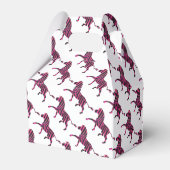 Ballotins Silhouette noire et rose chaud Zebra (Arrière)