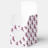 Ballotins Silhouette noire et rose chaud Zebra (Ouvert)