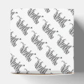 Ballotins Silhouette Tiger noir et blanc (Haut)