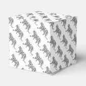 Ballotins Silhouette Tiger noir et blanc (Arrière)