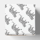 Ballotins Silhouette Tiger noir et blanc (Haut)