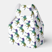 Ballotins Silhouette Zebra noir et arc-en-ciel (Verso)