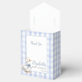 Ballotins Silly Goose Blue Gingham Baby Shower (Ouvert)