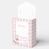 Ballotins Silly Goose Pink Gingham Baby Shower (Ouvert)