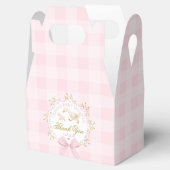 Ballotins Silly Goose Whimsical Pink Gingham Baby Shower (Ouvert)
