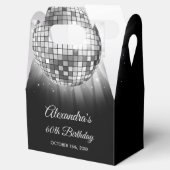 Ballotins Silver 60th Birthday Party 70's Disco Ball (Ouvert)