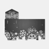 Ballotins Silver Black Winter 30e anniversaire Merci (Déplié)