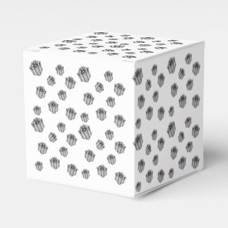 Ballotins Silver Gift Boxes Elegant Holiday Premium Party