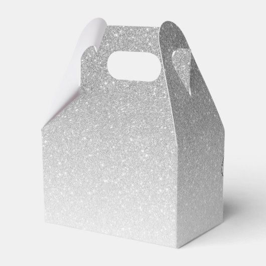 Ballotins Silver Glam Parties scintillant Sweet 16 Custom Pa (Arrière)