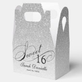 Ballotins Silver Glam Parties scintillant Sweet 16 Custom Pa (Ouvert)