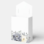 Ballotins Silver Grey Ivory Floral hiver Rustique Mariage (Ouvert)