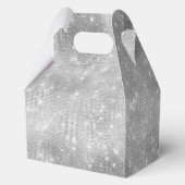 Ballotins Silver Sparkle rose Glam Unicorn Anniversaire (Verso)