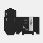 Ballotins Silver Stiletto & Treble Cleft Anniversaire (Déplié)