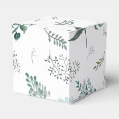 Ballotins Silvery Green Eucalyptus boîte de mariage Faveur (Arrière)