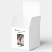 Ballotins simple Add your photo text memorial keepsake (Ouvert)