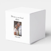 Ballotins simple Add your photo text memorial keepsake (Arrière)