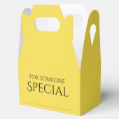 Ballotins simple boîte jaune pour quelqu'un spécial (Ouvert)