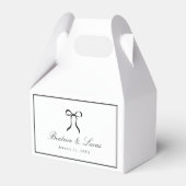 Ballotins Simple Bow Classic Wedding (Verso)