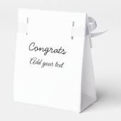 Ballotins Simple congratulation graduation add your (Arrière)