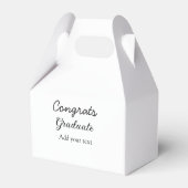 Ballotins Simple congratulation graduation add your (Arrière)