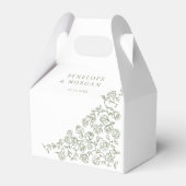 Ballotins Simple Delicate Floral Timeless Sage Mariage vert (Arrière)