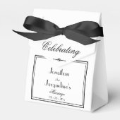 Ballotins Simple Élégant Classique Mariage Blanc (Verso)