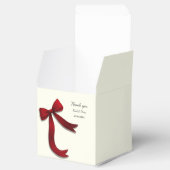 Ballotins Simple Elegant Minimalist Red Bow Classic (Ouvert)