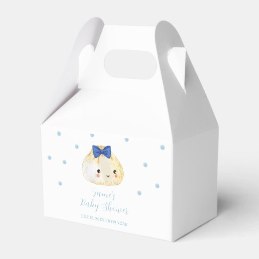 Ballotins Simple garçon Petit Baby shower de dumping (Verso)
