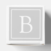 Ballotins Simple Light Grey monogram (Haut)