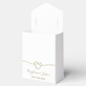 Ballotins Simple Mariage Calligraphie Or (Ouvert)