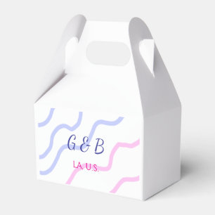 Ballotins SIMPLE MINIMAL ajoutez le nom de votre couple nom