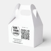 Ballotins Simple minimum q r code ajouter logo code d'analys (Arrière)