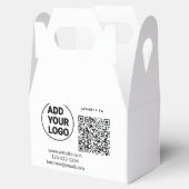 Ballotins Simple minimum q r code ajouter logo code d'analys (Ouvert)