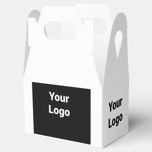 BALLOTINS SIMPLE MODERNE MODERNE MONOGRAM ÉLÉGANT CHIC STYLE (Ouvert)