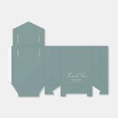 Ballotins Simple moderne Oh Baby Sage Baby shower vert (Déplié)