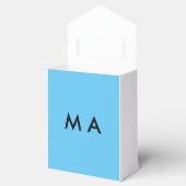 Ballotins Simple monogramme ajouter votre nom lettre man min (Ouvert)