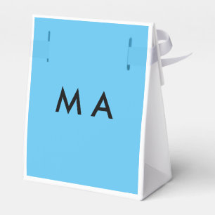 Ballotins Simple monogramme ajouter votre nom lettre man min