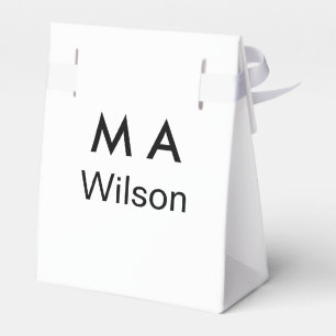 Ballotins Simple monogramme ajoutez votre lettre de nom homm