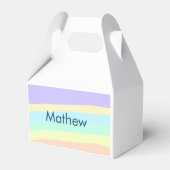 Ballotins simple monogramme de lettre initiale ajoutez votre (Arrière)