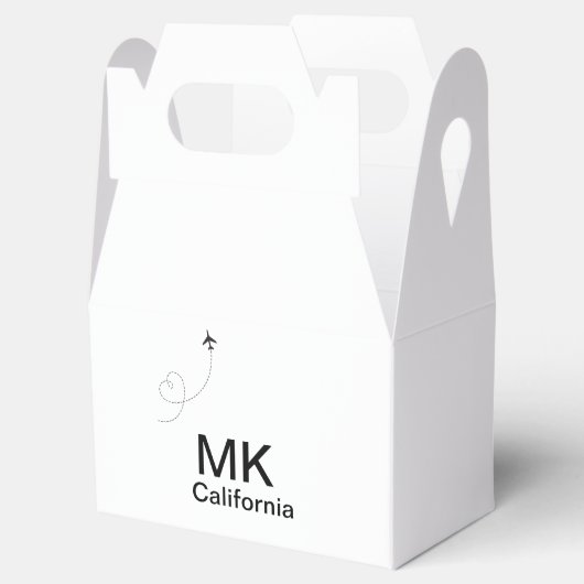 Ballotins Simple monogramme minimal ajouter le phot du plan  (Ouvert)