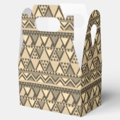 Ballotins Simple Motif d'art tribal Brown (Ouvert)