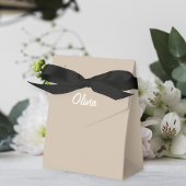 Ballotins Simple Party Box Gift Bag Favours neutral