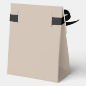 Ballotins Simple Party Box Gift Bag Favours neutral (Verso)