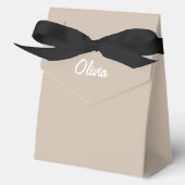 Ballotins Simple Party Box Gift Bag Favours neutral (Recto)